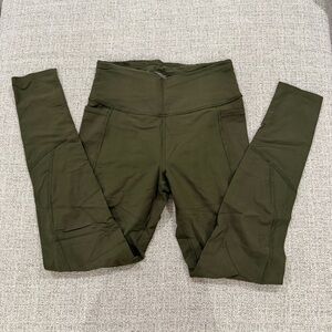 Victoria’s Secret Total Knockout Tight Olive Green Leggings
